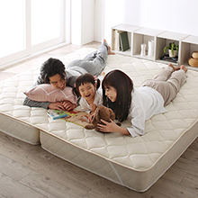 子どもに優しい贅沢仕様 日本製・洗える・抗菌防臭防ダニベッドパッド