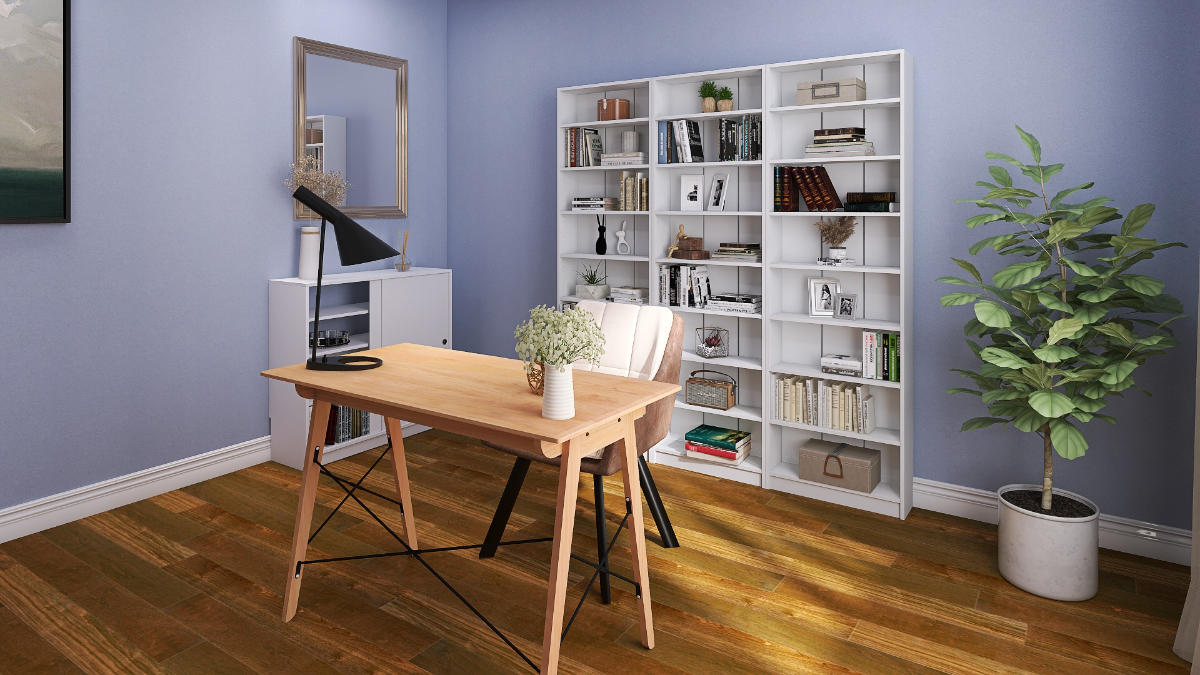 壮大な自然を連想させる特別空間♪クラシカルな一人暮らしの書斎