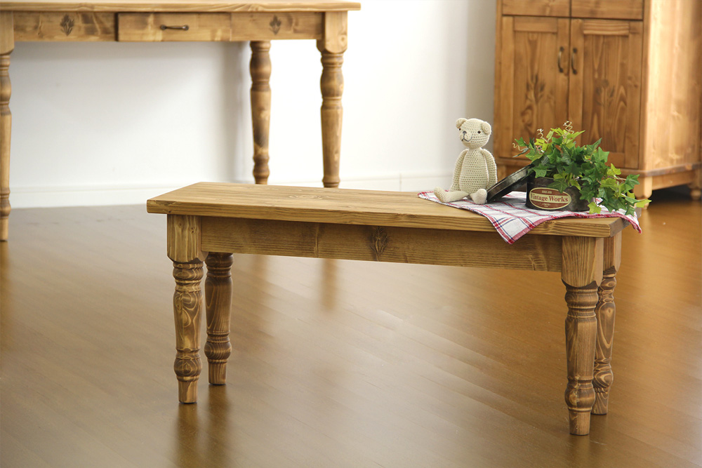 カントリーテ―ブル(のりＰ) カントリー 家具 ロー テーブル テラコッタ タイル おしゃれ モダン