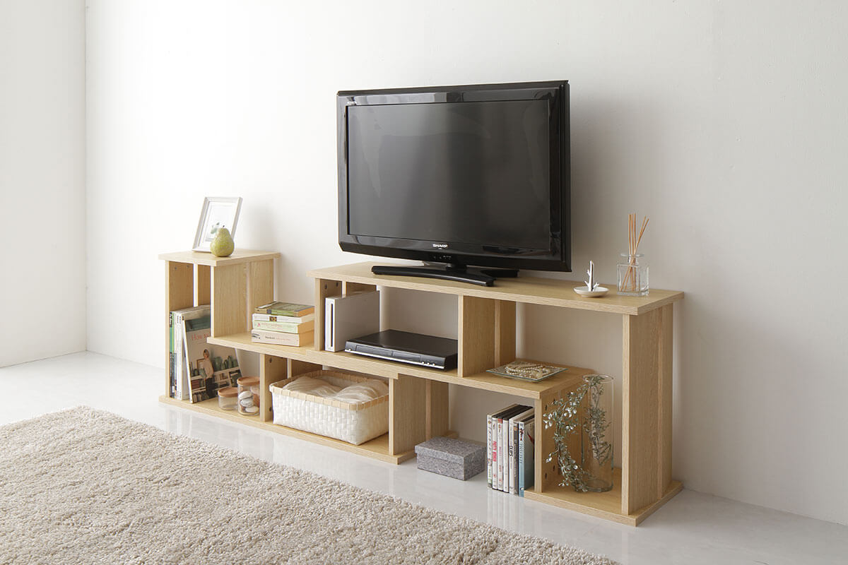 北欧デザイン テレビボード 伸縮自在でどんな部屋にも合う