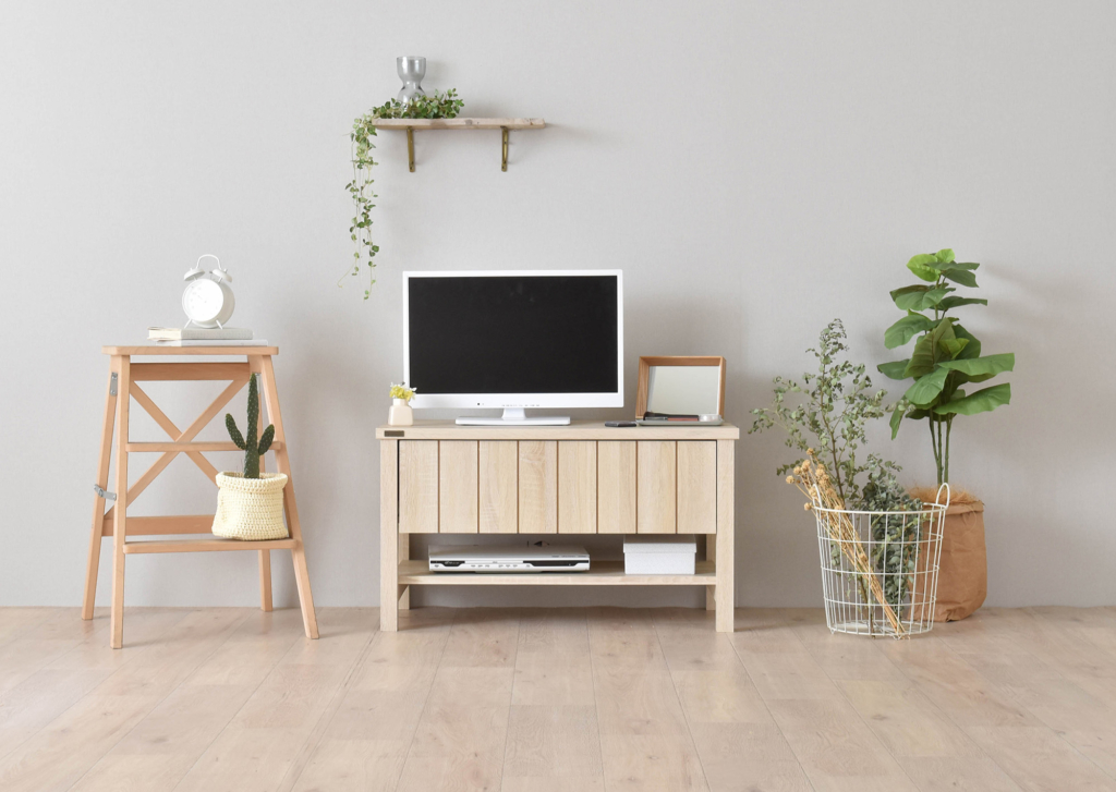 ベッド上等でみられるテレビ