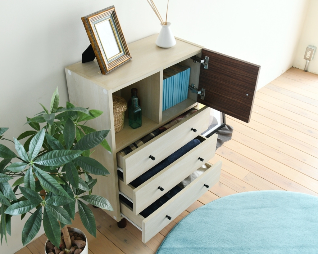 インテリア家具 収納 棚 衣類入れ 書類保管リビング寝室 Amazon.co.jp: PUNCIA 卓上収納 ラック 木製 書類ケース 事務用品