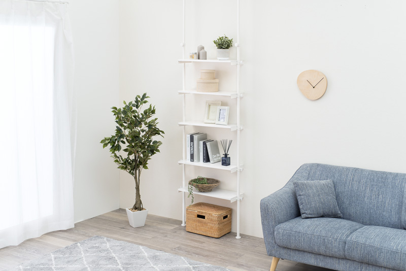 実例】見せる収納を楽しむ！ラダーラックのお洒落で便利な活用術