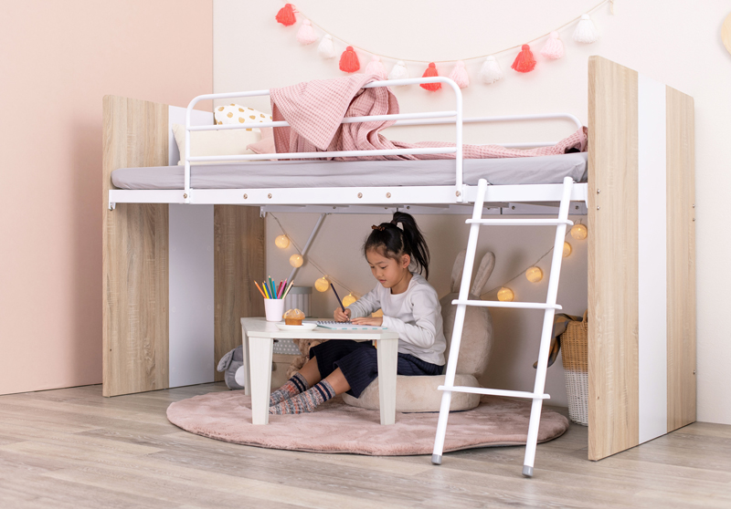 女の子らしくて可愛い♡天蓋カーテンのある子供部屋実例9選 | COVEARTH