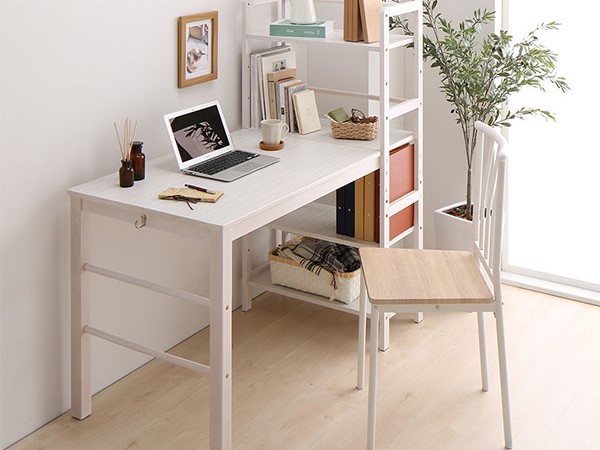 ユニークデザイン ホワイトデスク*5 ユニークデザイン ホワイトデスク*5