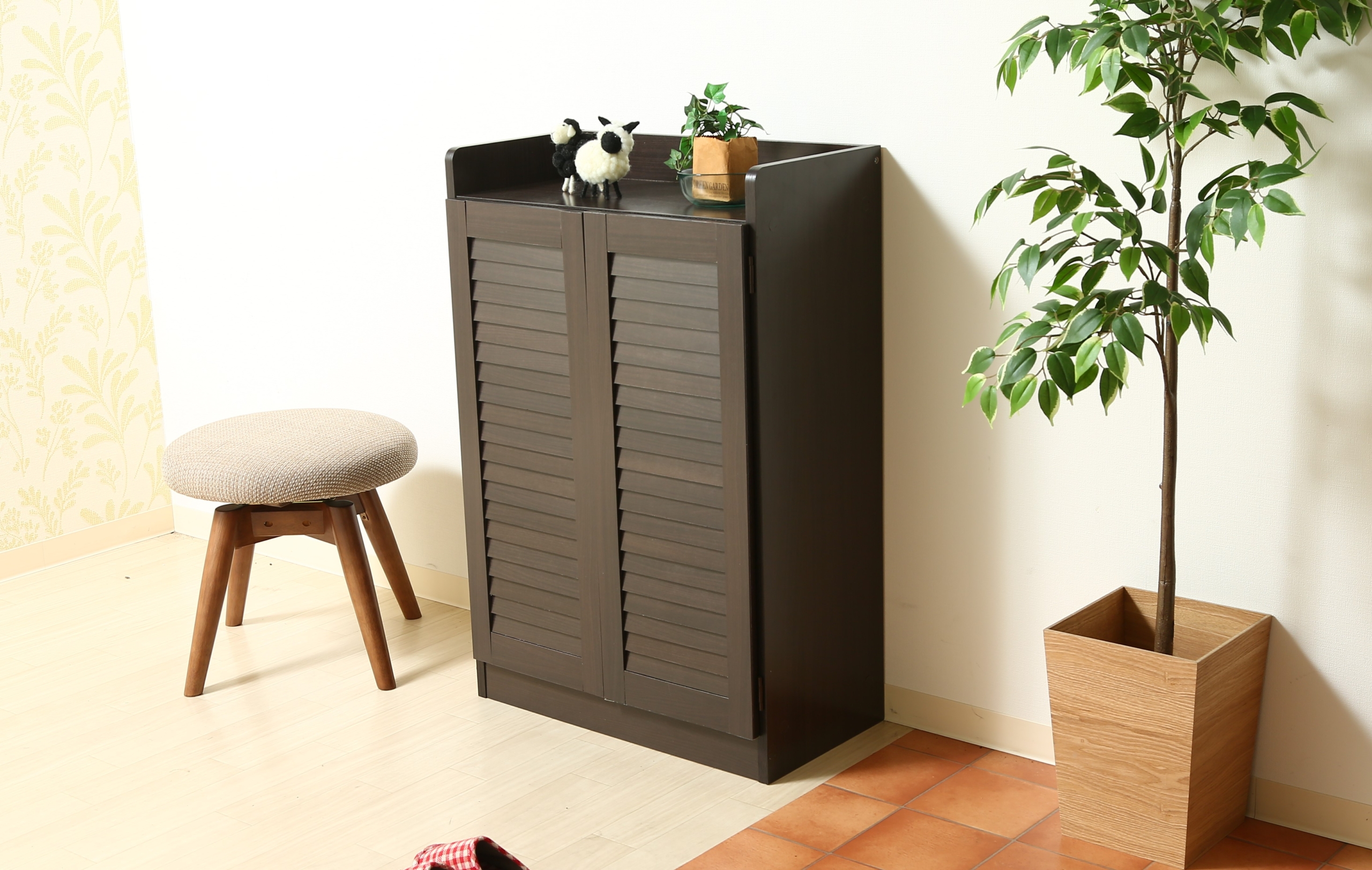 下駄箱 ルーバー扉 シューズボックス」の人気商品一覧 | 安い商品を