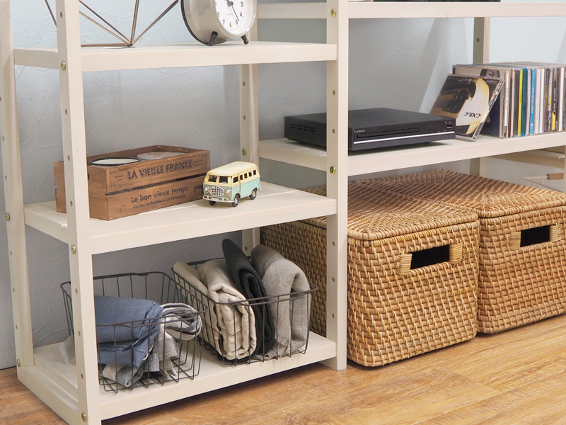 カゴ　収納　おしゃれ キッチン収納かご｜食器やふきんの収納に！おしゃれなかごの通販