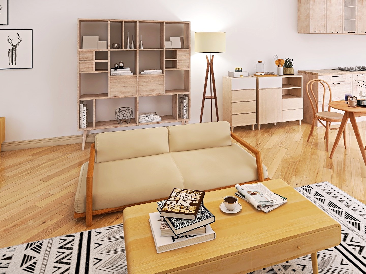 一台二役 一体型ゴミ箱付サイドテーブル 見せない収納 一体型ゴミ箱付サイドテーブル 見せない収納 一台二役 一台二