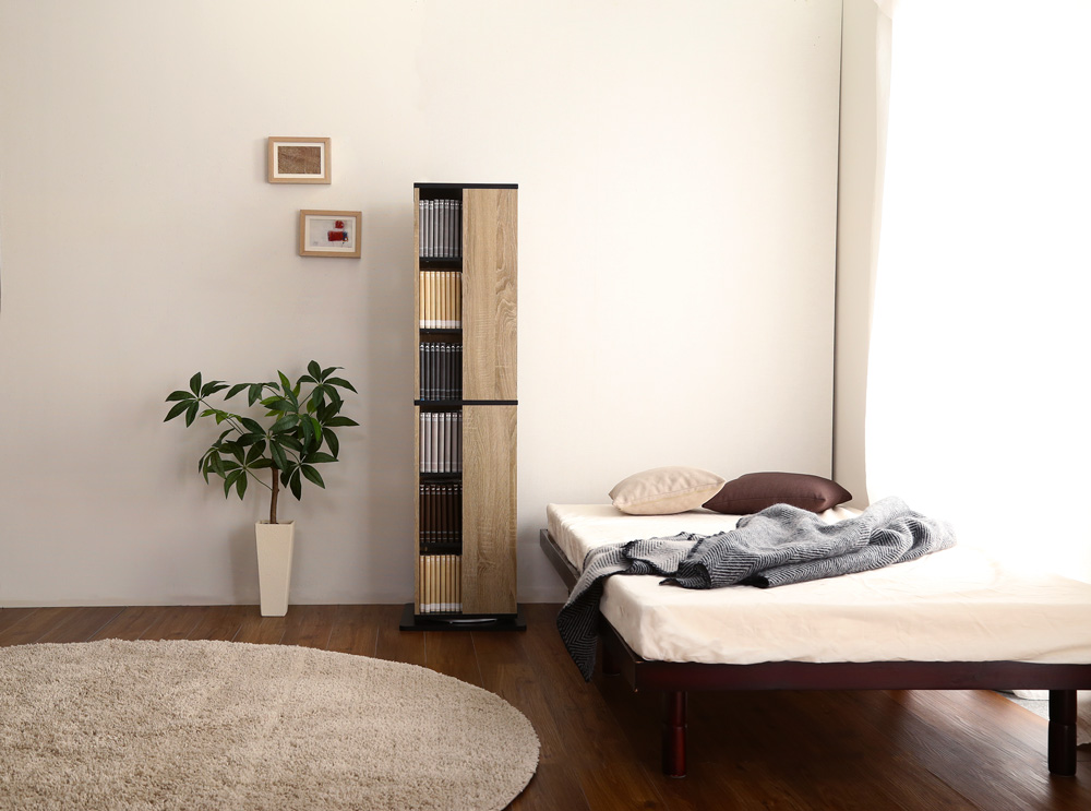 回転する本棚の魅力】メリットとおすすめ商品5選をご紹介！ | COVEARTH