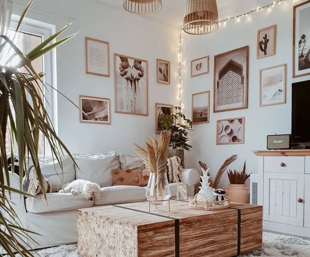 お部屋が狭くてもOK!壁の装飾にこだわった海外インテリア10選 | COVEARTH MAGAZINE