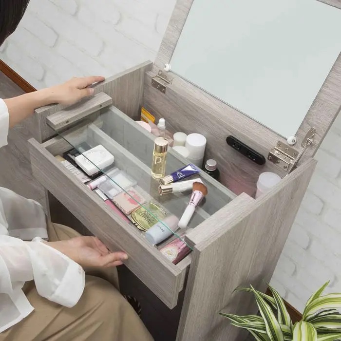メイクが楽しくなる】収納量に合わせた正しいドレッサーの選び方
