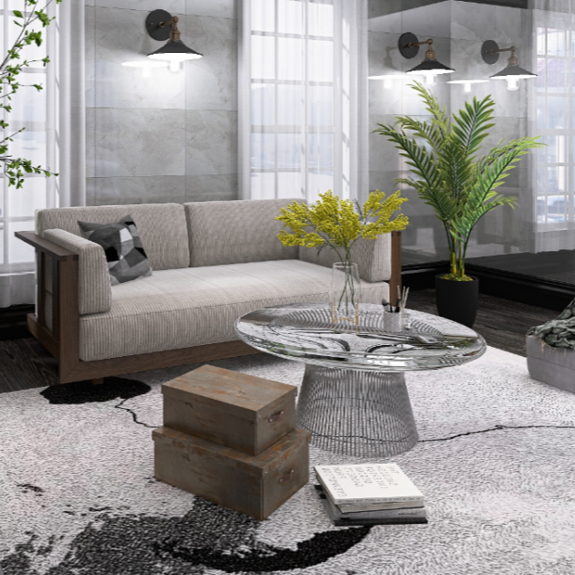 可愛い＆カッコイイ どんな部屋にもマッチするカウチソファ！