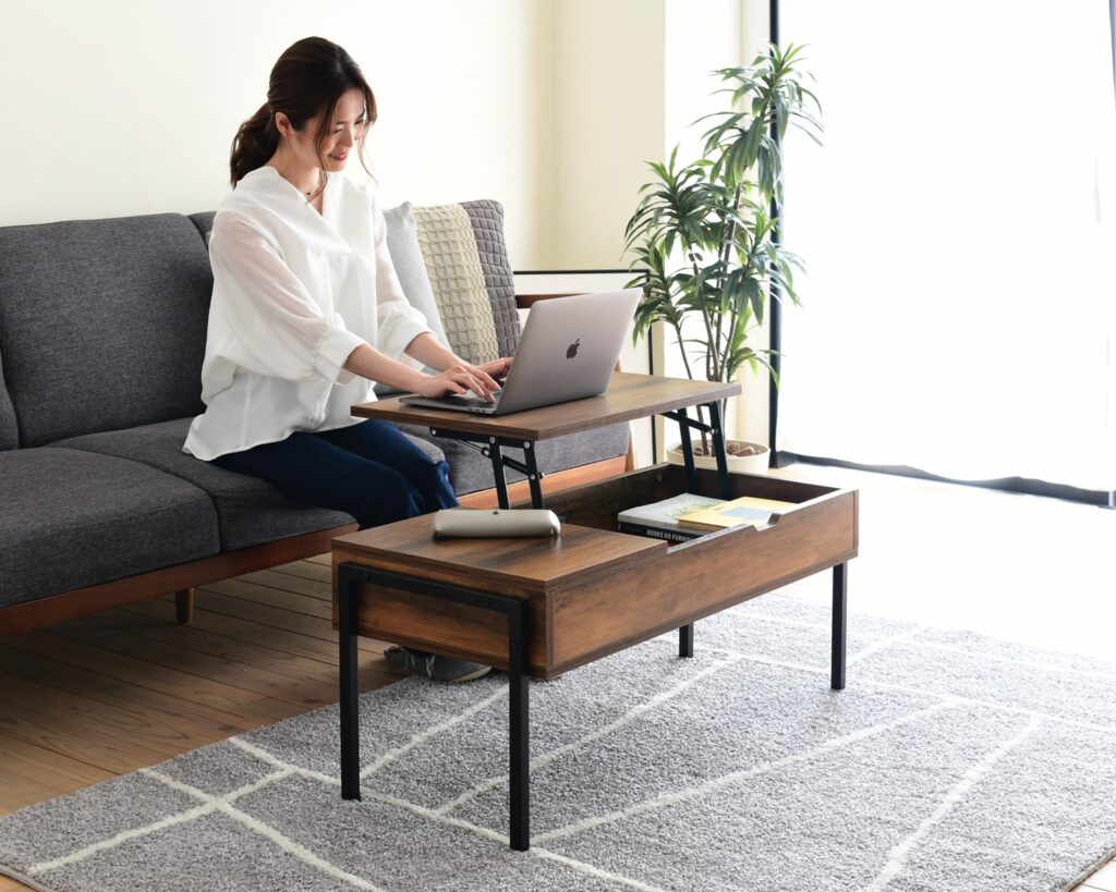 インダストリアルインテリア ガレージテーブル コーヒーテーブル L-Type インダストリアルインテリア ガレージテーブル コーヒーテーブル L