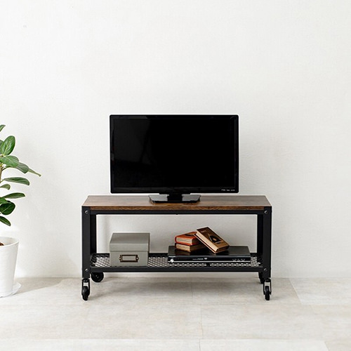 存在感を放つヴィンテージ調デザインが魅力 テレビ台 幅80cm