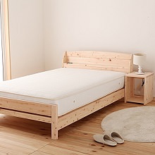 寝台職人 日本製ならではのクオリティ ひのきすのこベッド (シングル)