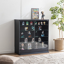 大切な物をいつも目にしたい コレクションケース 幅80×奥行18cmタイプ