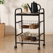 キッチンがオシャレに変わる使いやすい キッチンワゴン