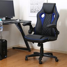 超快適パフォーマンスを上げる使い心地 ゲーミングチェア ブルー