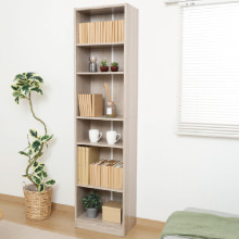自由に使える180cmのゆとり 多目的棚180×45cm アッシュグレー