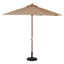 Amazon.co.jp: 不二貿易 ガーデンパラソル 展開時最長辺270cm UV
