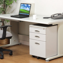 おしゃれな書斎に 大型モニター対応 薄型ハイタイプ収納デスクの詳細