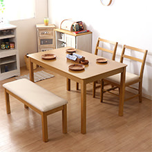 ナチュラルウッド ストライプデザイン テーブル F98814_220.jpg