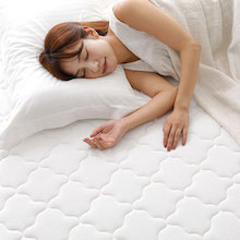 快適な寝心地 通気性抜群 高密度ボンネルコイルマットレス (シングル)