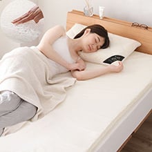 初めての寝心地で睡眠の質UP 日本製 3次元構造体マットレス＆まくらセット