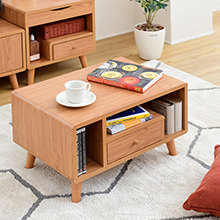 コンパクト×収納力 収納特化型デザイン家具 テーブル