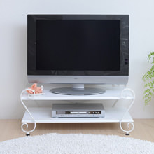 ヨーロピアンなアンティーク 憧れのロートアイアン テレビ台 幅90cm