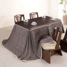お手入れ簡単 はっ水リバーシブルダイニングこたつ布団 単品 297x242cm