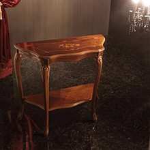 伝統の技が息づくイタリア様式の家具をご自宅に 象嵌コンソール