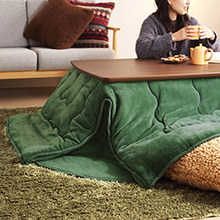 ツヤ感を抑えた 北欧デザインこたつテーブル 75×75cmの詳細 | カヴァース