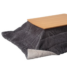 ぬくもりと洗練 北欧デザインこたつテーブル&掛け布団2点セット 105×75cm