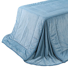 コンパクトでリバーシブル仕様 ダイニングこたつ布団 単品 240×240cm