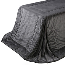 コンパクトでリバーシブル仕様 ダイニングこたつ布団 単品 265×240cm
