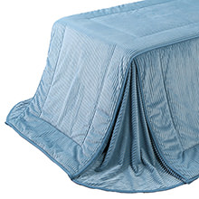 コンパクトでリバーシブル仕様 ダイニングこたつ布団 単品 295×240cm
