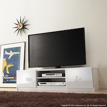 配線コードがすっきりまとまる人気シリーズ 背面収納 テレビボード 幅120cm