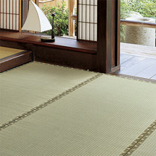 [191×191] リバーシブルで長持ち 国産い草カーペット 本間2帖