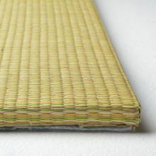 [82×82×1.5] すき間のできにくい置き畳 四季 単品1枚 イエロー