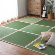 [82×82] カラーの選べる置き畳 同色9枚セット グリーン