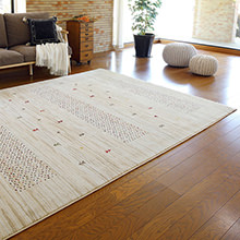 [50×80] お部屋に馴染む トルコ製 ウィルトン織の玄関マット ジャルダン