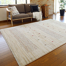 [60×90] お部屋に馴染む トルコ製 ウィルトン織の玄関マット ジャルダン