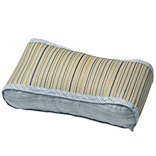 [35×20] 滑らかな肌触りで蒸れにくく持ち運びしやすい い草低反発枕