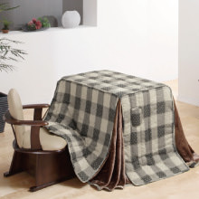 あったかボア付き掃除も楽々 ハイタイプこたつ用掛布団 250×220cm