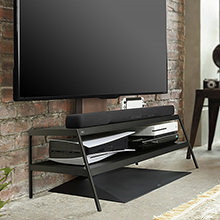 背面収納付壁よせTVスタンド V2・V3対応 メディアラック