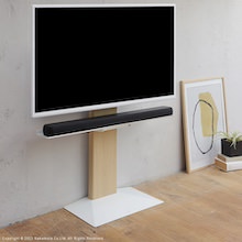 背面収納付壁よせTVスタンド V3 COMPACT専用 サウンドバー棚(Mサイズ)