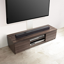 背面収納付壁よせTVスタンド テレビ台用スタンド