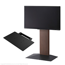 背面収納付壁よせTVスタンド V3 COMPACT+棚板セット