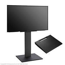 背面収納付壁よせTVスタンド ハイタイプ V5+棚板ラージセット